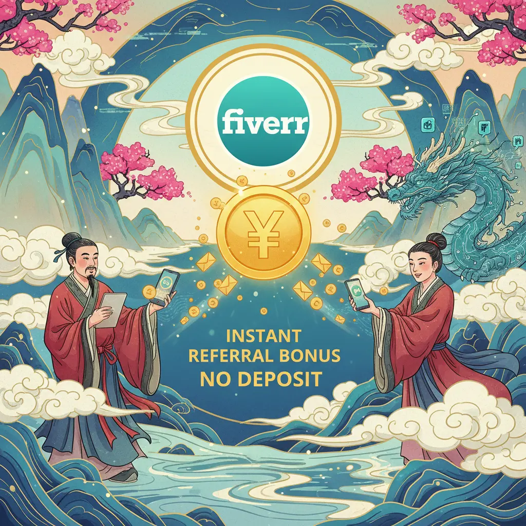 instant referral bonus no deposit - Fiverr