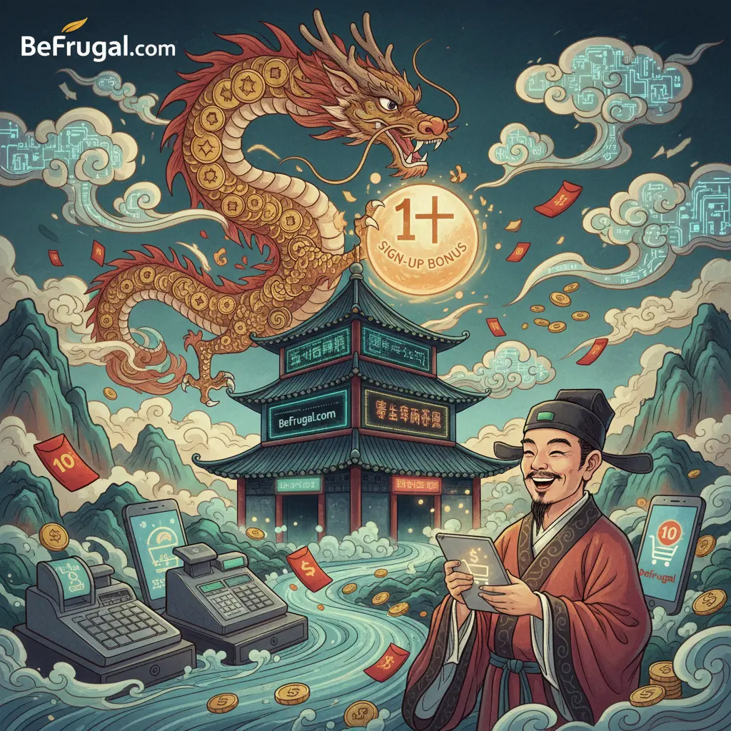 10 sign up bonus - BeFrugal