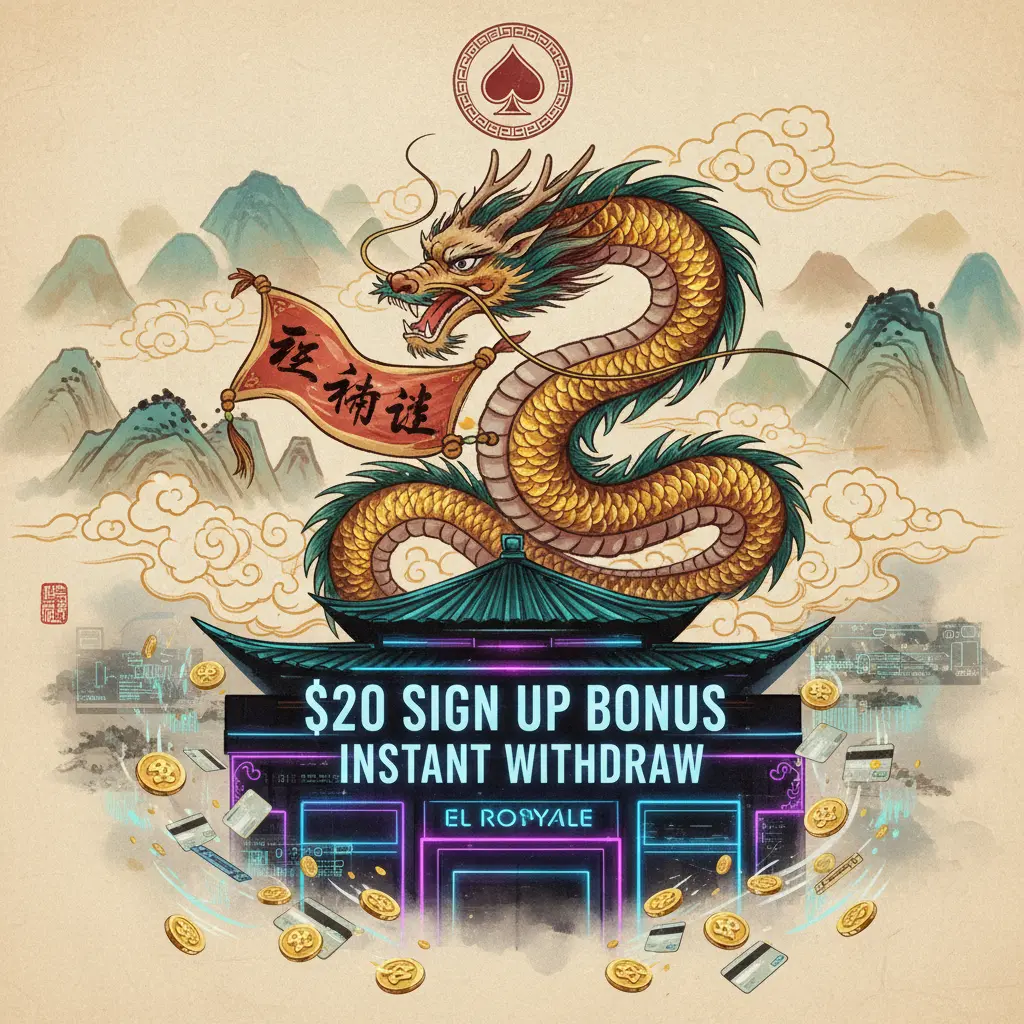 $20 sign up bonus instant withdraw - Royale