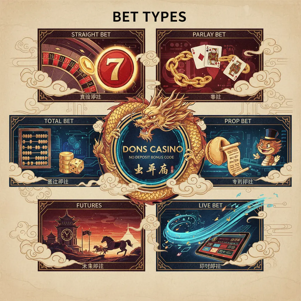 dons casino no deposit bonus code - Types